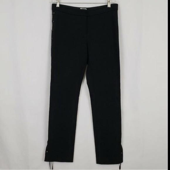 Wolford biker trousers, lace up sides, size 34 - Picture 2 of 10